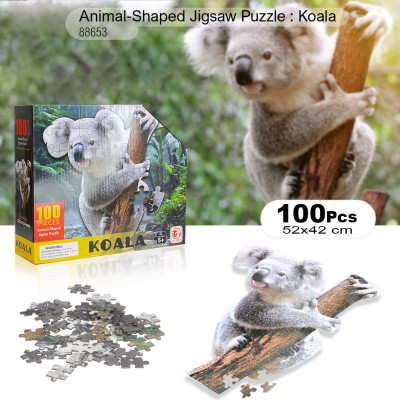 Animal-Shaped Jigsaw Puzzle : Koala-88653